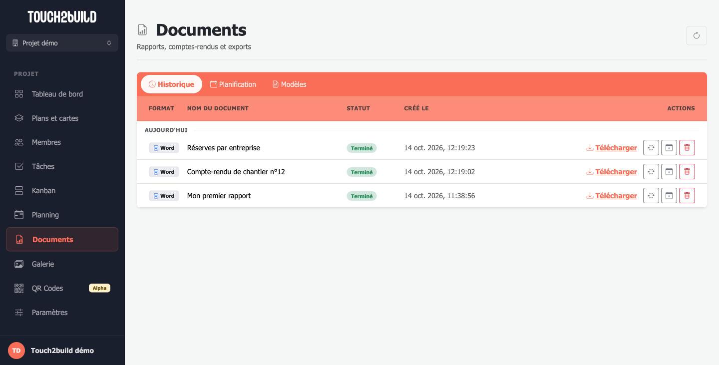 Page Documents