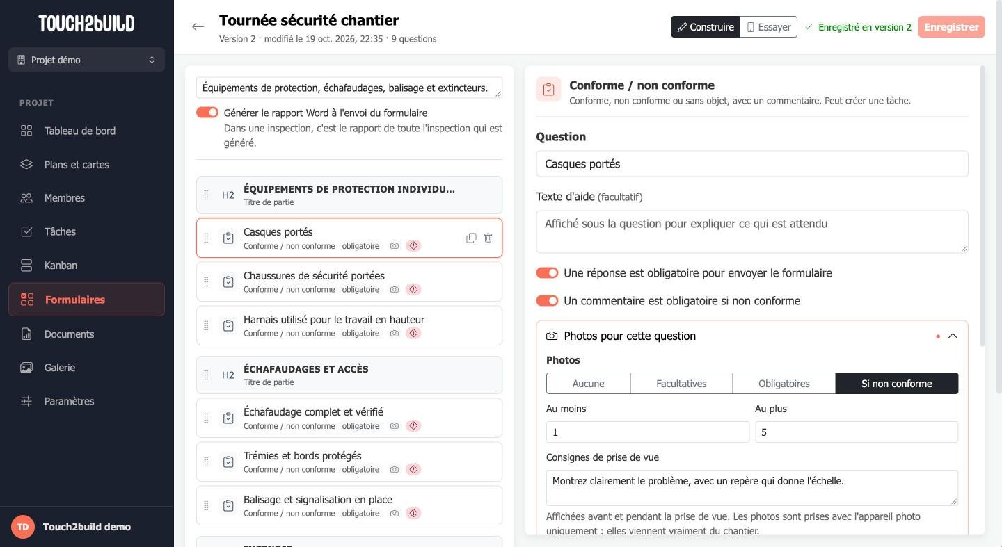 Éditeur de modèle
